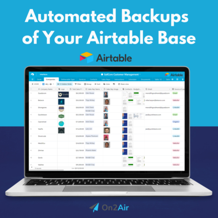 On2Air Backups