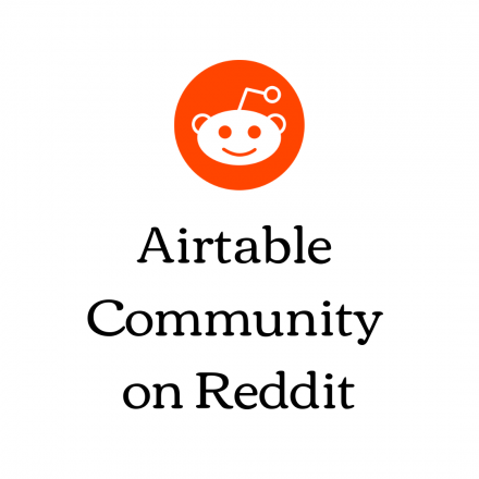 Reddit Airtable Community