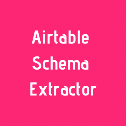 Airtable Schema Extractor
