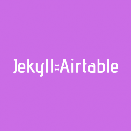 Jekyll::Airtable