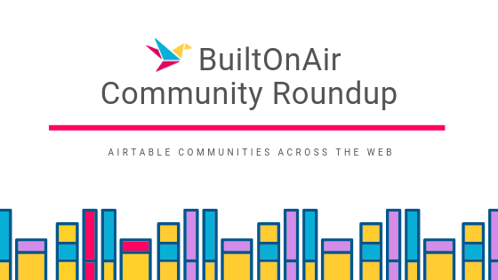 Dec 23-29 2018 Weekly Community Roundup