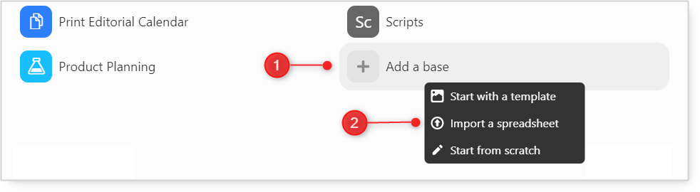 import to airtable